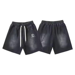 Top Design été arrivée chaude haute Streetwear Pure marque de mode hommes et femmes ample et mince 100% coton cinq cents Shorts - Product Image 1