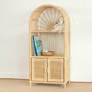 Armoire de rangement en rotin pour vêtements, jouets, décoration de chambre d'enfant, étagères, placards pour enfants - Product Image 5