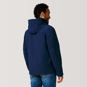 Veste softshell imperméable à capuche pour homme - Légère, séchage rapide, écologique, pour les aventures en plein air, toutes conditions météorologiques - Product Image 3