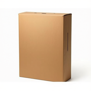 Corrugated Cardboard <b>Shipping</b> Carton 61x38x28cm Brown Neutral Goods Paper <b>Box</b> - Product Image 3