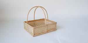 Cesta Multifuncional Mini de Ratán Tejida a Mano, Ecológica y Natural, de Proveedor Indio, Decoración Moderna para el Hogar - Product Image 2