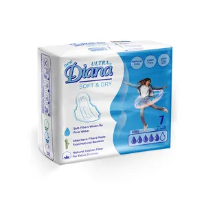 New Diana Ultra Soft And Dry Natural Cotton Fiber For Extra Dryness Sanitary Napkin