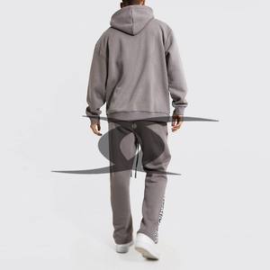 Survêtement évasé à imprimé bouffant avec logo personnalisé en 3D pour homme - Product Image 2