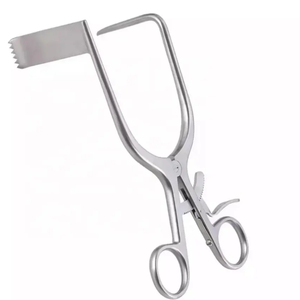 Retractores Doble hoja abierta Enclavamiento 60mm X 21mm Retractores quirúrgicos Acero inoxidable Logotipo y tamaños personalizados - Product Image 2