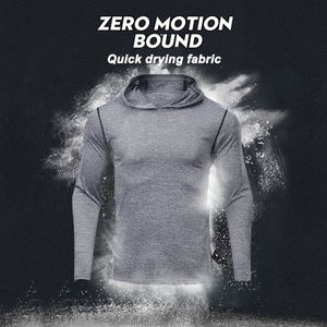 เสื้อฮู้ดดี้ OEM โพลีเอสเตอร์/สแปนเด็กซ์ เสื้อฮู้ดดี้กีฬา สีตัดกัน ขายส่ง เสื้อฮู้ดดี้ออกกำลังกายผู้ชายแบบกำหนดเอง เสื้อผ้าผู้ชาย 2026 - Product Image 4