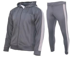Chándal de lana de algodón liso de talla grande Ropa deportiva ecológica para exteriores y gimnasio para invierno - Product Image 1