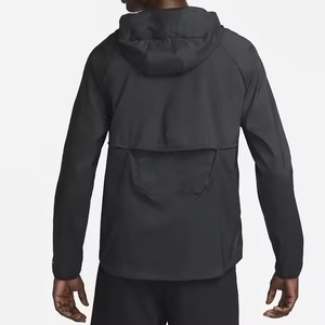 High Quality Custom Plus-Size Breathable <b>Canvas</b> 100% Cotton Hooded Windbreaker Autumn <b>Jackets</b> for <b>Men</b> Women - Product Image 2