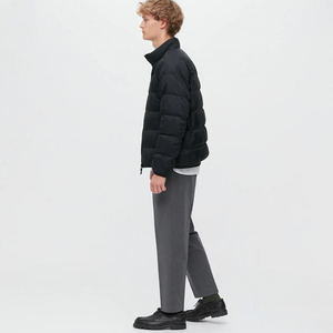 Vente en gros Veste bouffante à capuche de haute qualité avec logo personnalisé pour hommes Tissu polyester imprimé OEM Hiver 100% Style High Street - Product Image 4