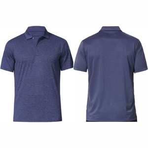 Vente en gros T-shirt polo 100% coton pour homme, tissu tricoté respirant brodé avec logo personnalisé, motif imprimé - Product Image 4