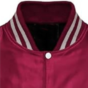 Veste de baseball unisexe personnalisée de haute qualité avec broderie enduite, logo frontal et service OEM en gros - Product Image 3
