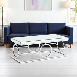 Mesa de centro decorativa ligera y resistente al óxido, estilo de diseñador y acabado Premium fabuloso y funcional a las mejores tarifas - Product Image 1