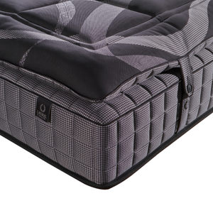 Colchón Híbrido de Muelles Ensacados de 7 Zonas Negro con Espuma Viscoelástica de Látex y Cabecero de Crin para Muebles de Hogar, Estilo Hotel Contemporáneo - Product Image 4