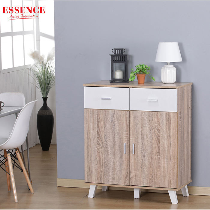 Light Sonoma Oak + White