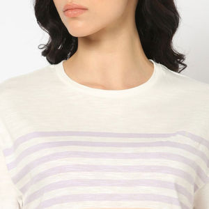 Camisetas cortas ligeras ecológicas personalizadas para mujer, ropa informal transpirable, camisetas cortas de moda para mujer, camisetas OEM - Product Image 4