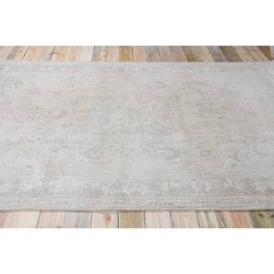 Grand tapis turc vintage 6,3x9,6 pieds, tapis en laine verte - Product Image 3