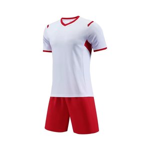 Maillot de football pour adultes 2024, ensemble uniforme, 100% polyester, personnalisable, vêtements de football avec plusieurs options d'impression - Product Image 2