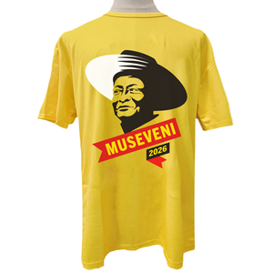 Camisetas de la campaña electoral de Uganda 2026 | Logotipo de fiesta personalizado | Producción rápida | Directo de fábrica - Product Image 2