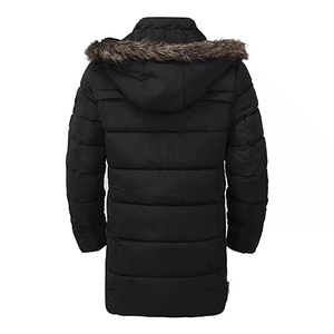 Veste Softshell Coupe-vent noire pour homme avec logo personnalisé Tissu réfléchissant à bas prix d'usine - Product Image 2