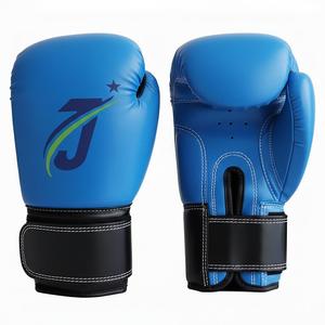 Professional MMA Kick Boxing Training Gloves Lightweight PU Leather Adjustable Wrist <b>Strap</b> Customizable for Adults Kids Hand - Product Image 4