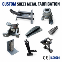 Fabrication sur mesure de tôlerie à faible MOQ, découpe laser OEM, pliage, soudage, pièces de cadre en acier robuste