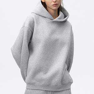 New Unisex Luxury Casual Men's <b>Hoodies</b> Sweatshirts Custom Printing Unisex Blank Oversized Streetwear Boxy Hoodie for Men - Product Image 4