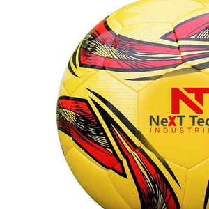 Next Tech Nouveau style Technologie hybride de football Ballon de match professionnel Matériau de texture en TPU Conception personnalisée et logo personnalisé - Product Image 4