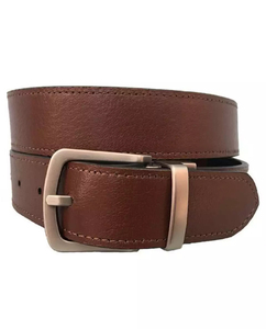 Ceinture en cuir de vachette véritable de haute qualité Design classique et à la mode pour le travail - Product Image 4