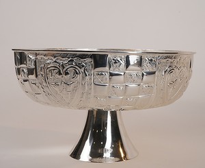 El último cuenco para servir frutas con Base para el hogar, Hotel, restaurantes, mesa y vajilla, cuencos para servir frutas y alimentos de Color plateado - Product Image 4