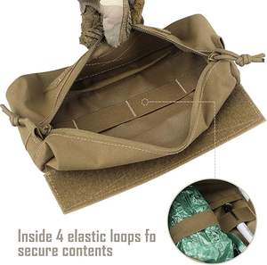 Pequeña bolsa de utilidad Duffle Sling táctico ligero resistente al agua plegable lavable funda - Product Image 5