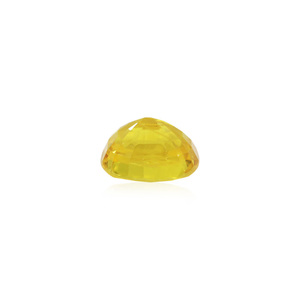 Saphir Jaune Naturel 6,91 Carats Facetté avec des coupes ovales et marquises, traité thermiquement, couleurs marron et rouge - Product Image 2