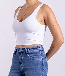 Chaleco personalizado de alta calidad al por mayor y camisetas sin mangas ajustadas para mujer, camisetas sin mangas de entrenamiento por proveedor BD - Product Image 5