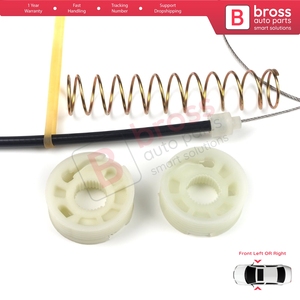 Kit de Reparación de Elevalunas Eléctrico BWR5444 para Puerta Delantera de Continental MK1 GT GTC 3W 393 394 2003-2011 Coupé Convertible - Product Image 5