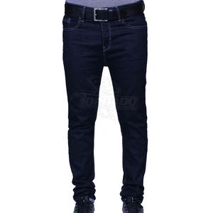 กางเกงยีนส์ถักทรงตรงสำหรับผู้ชาย ฤดูหนาว น้ำหนักเบา ขายส่ง ผลิตจากโรงงาน คุณภาพดีที่สุด - Product Image 1