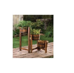 Vente en gros à bas prix Vase à fleurs en bois multicolore Pot de fleurs et pot de bureau de style moderne pour la décoration de la maison et du salon - Product Image 4