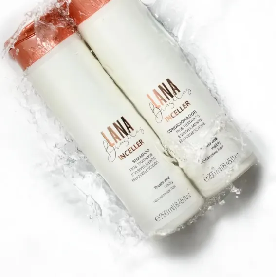 Excellent standard Lana Brasiles Inceller Shampooing et après-shampooing Duo Réparateur et Hydratant visiblement les cheveux