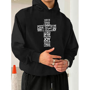 เสื้อสเวตเตอร์แบบสวมหัวสำหรับผู้ชายเสื้อถักและเสื้อกันหนาวมาตรฐานมีสีมาตรฐานในฤดูใบไม้ร่วง/ฤดูหนาวผลิตจากประเทศจีน - Product Image 1