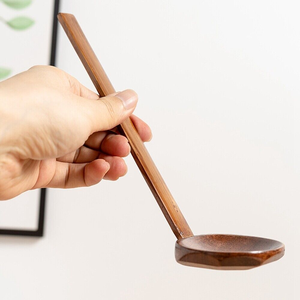 Cuchara de sopa de madera para Fideos Cocina y restaurantes Cuchara de sopa en la mejor pieza de calidad y envío rápido - Product Image 4