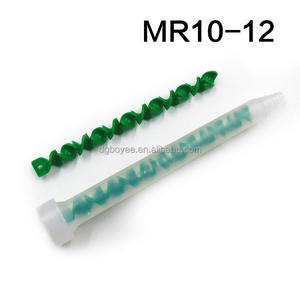 หัวฉีด<span class=keywords><strong>ผสม</strong></span>เกลียว อุปกรณ์เสริมจ่าย เข็มฉีดยา หลอดกาว AB MR10-12 หลอด<span class=keywords><strong>ผสม</strong></span>แบบไดนามิก - Product Image 3