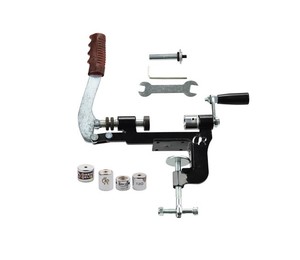 Juego de Llenado de Cartuchos Tipo Tornillo de Banco para Caza con Balas de Acero de Calibre 410, Posiciones Horizontales, 4 Tapas Metálicas, 6X Alta Durabilidad - Product Image 3