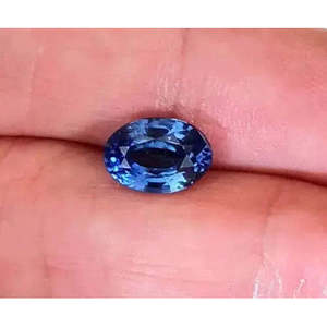 Zafiro Azul Natural de 2 Quilates, Corte Ovalado, Calidad AAA+, Certificado GIE, Gema Suelta de Primera Calidad, Gem185 - Product Image 1