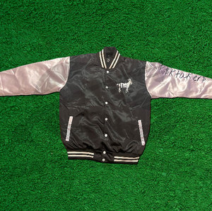 Vestes en Satin personnalisées pour hommes Baseball Satin Sports Team Jacket Whole Sale Rate 2025 Satin Jacket - Product Image 1