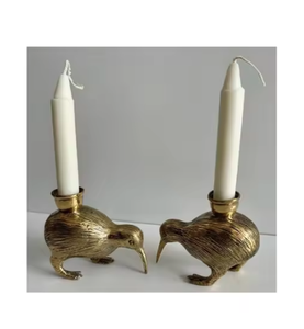 <b>Leaf</b> Shaped Base Candle Holder Wedding Party Table Top <b>Lighting</b> Decoration Home Decoration Christmas Candle Holders Top Trending - Product Image 2