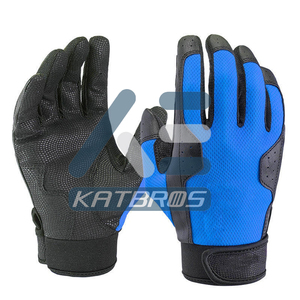 Gants de frappe en cuir de cabretta durables, conçus pour une meilleure adhérence, une flexibilité et un confort améliorés lors des matchs de baseball professionnels - Product Image 1