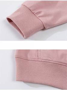 Sudadera con Capucha Extra Grande para Parejas 2025, Sudadera Gruesa con Tejido Vintage Largo, Estampado Liso Teñido - Product Image 4