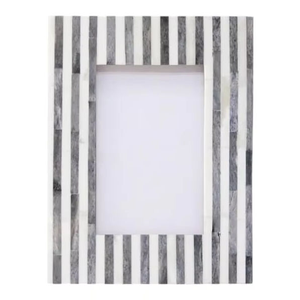 Cadre photo en os incrusté fait main de qualité supérieure, taille personnalisée, design unique, best-seller - Product Image 4