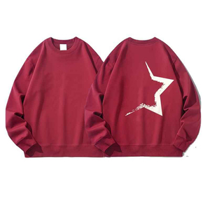 Jersey térmico Oem, sudadera para correr lisa, cuello redondo, Spandex/bordado de algodón, invierno de gran tamaño para mujer, Pakistán - Product Image 2