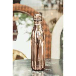 Botellas de agua de cobre artesanales tradicionales con auténticos beneficios ayurvédicos y diseñadas para entusiastas de la salud con conciencia ecológica - Product Image 5