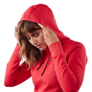 Sweat à capuche en polaire d'agneau pour femmes, extra épais, chaud, taille plus, pull-over avec épaules tombantes, col à capuche en polaire pour l'automne - Product Image 4