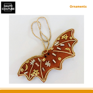 Comerciante de Renombre Vende Adornos Navideños Colgantes en Forma de Murciélago, Hechos a Mano y Personalizables, para Decoración del Hogar - Product Image 4