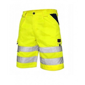 Pantalones cortos de seguridad de carga reflectantes de alta visibilidad, pantalones cortos de trabajo de alta visibilidad con múltiples bolsillos, ropa de trabajo de seguridad para hombres, pantalones cortos de construcción - Product Image 3